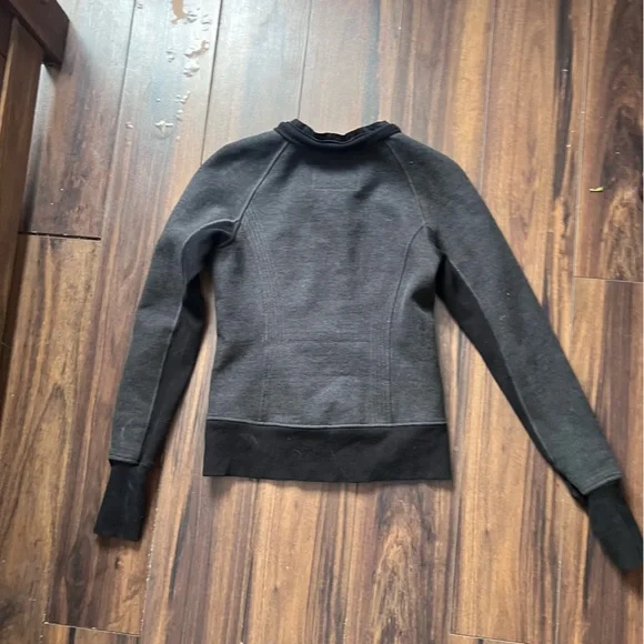 Lululemon Scuba Hoodie Detachable Hood Sz 4 - Picture 14 of 15